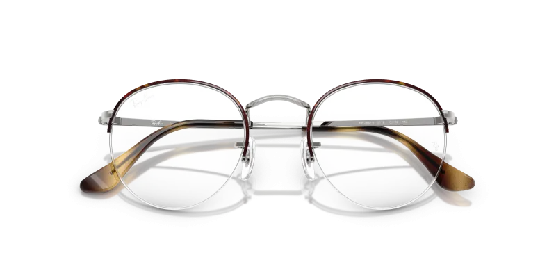 Rayban Round Gaze RX3947V 3178 close-up ด้านหน้า