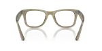 กรอบแว่นสายตา Rayban Wayfarer Ease RX4340V-8381 Photo Striped Grey Rayban Wayfarer Ease RX4340V 8381 ขาแว่นด้านใน