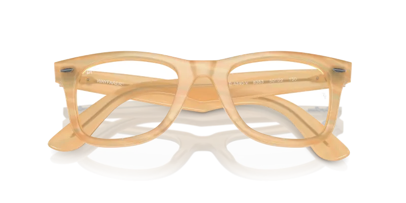 Rayban Wayfarer Ease RX4340V 8383 close-up ด้านหน้า