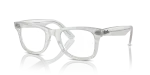 Rayban Wayfarer RX5121F 8382 กรอบแว่นสายตาลายภาพพิมพ์ฟ้าอ่อน