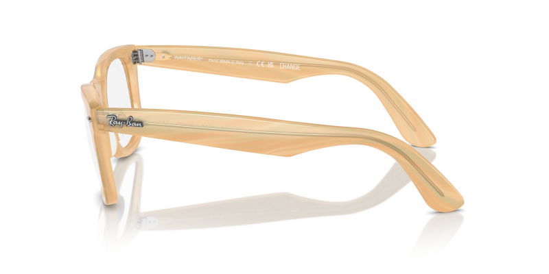 แว่นสายตา Rayban WAYFARER RX5121F-8383 น้ำตาลลายเส้น มุมข้าง