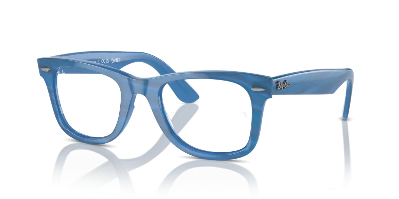 Rayban Wayfarer RX5121F 8384 กรอบแว่นสายตาลายภาพพิมพ์