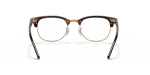 กรอบแว่นสายตา Rayban Clubmaster RX5154-8058 Mock Tortoise Rayban Clubmaster RX5154 8058 แป้นจมูกปรับได้