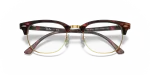 กรอบแว่นสายตา Rayban Clubmaster RX5154-8058 Mock Tortoise Rayban Clubmaster RX5154 8058 close-up ด้านหน้า