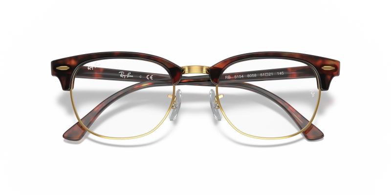 Rayban Clubmaster RX5154 8058 close-up ด้านหน้า