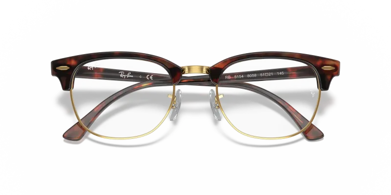 Rayban Clubmaster RX5154 8058 close-up ด้านหน้า