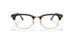 กรอบแว่นสายตา Rayban Clubmaster RX5154-8058 Mock Tortoise Rayban Clubmaster RX5154 8058 ด้านหน้า