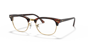Rayban Clubmaster RX5154 8058 กรอบแว่นสายตาม็อกลายเต่า
