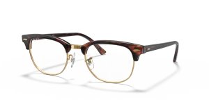 Rayban Clubmaster RX5154 8058 กรอบแว่นสายตาม็อกลายเต่า