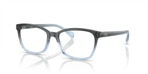 Rayban RX5362 8309 กรอบฟ้าและฟ้าอ่อน เลนส์ใส