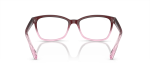 กรอบแว่นสายตา Rayban RX5362-8311 Red Gradient Pink Rayban RX5362 8311 ขาแว่นด้านใน