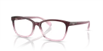 กรอบแว่นสายตา Rayban RX5362-8311 Red Gradient Pink Rayban RX5362 8311 กรอบแว่นสายตาทรงผีเสื้อแดงชมพู