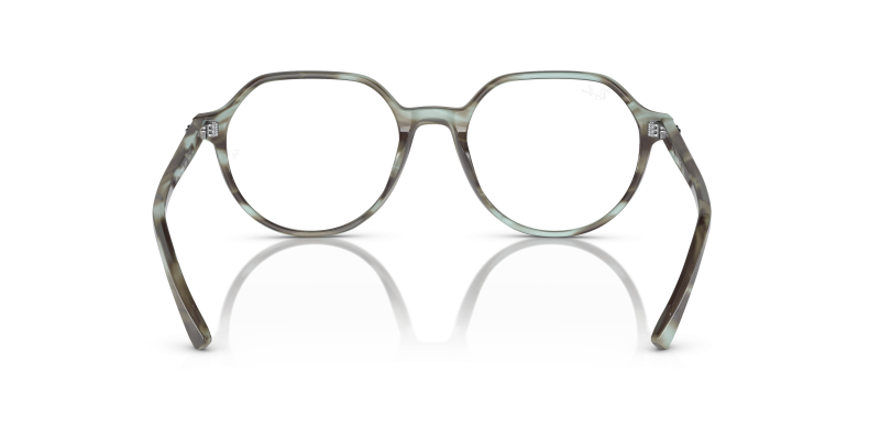 Rayban Thalia RX5395-8356 ลายทางเขียว ขาแว่นด้านใน