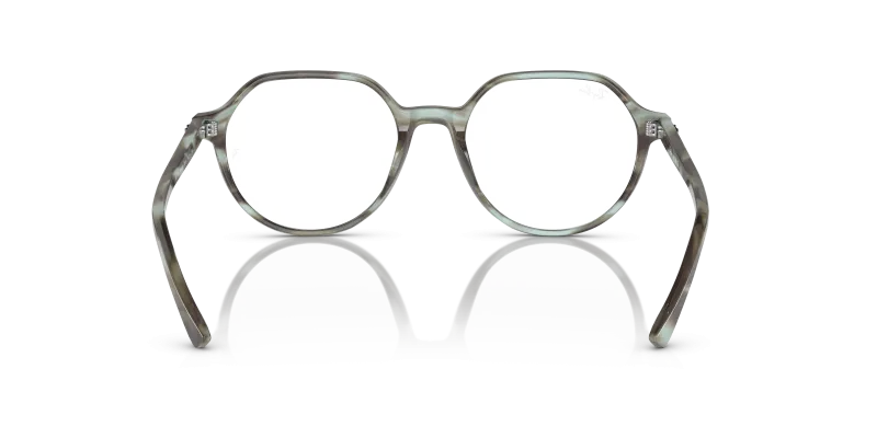 Rayban Thalia RX5395-8356 ลายทางเขียว ขาแว่นด้านใน