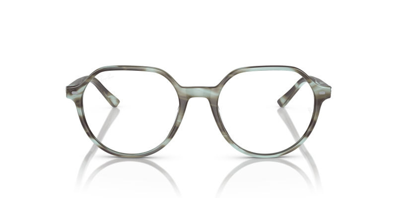 Rayban Thalia RX5395-8356 ลายทางเขียว ด้านหน้า