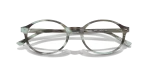 กรอบแว่นสายตา Rayban GERMAN RX5429-8356 Striped Green Rayban RX5429 8356 close-up ด้านหน้า