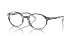 กรอบแว่นสายตา Rayban GERMAN RX5429-8356 Striped Green Rayban RX5429 GERMAN Striped Green