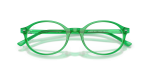 กรอบแว่นสายตา Rayban RX5429-8441 GERMAN Green Rayban RX5429 8441 close-up ด้านหน้า