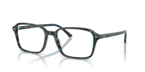 Rayban Raimond RX5431F 8394 กรอบแว่นสายตาลายแฟนตาซีน้ำเงินเทา