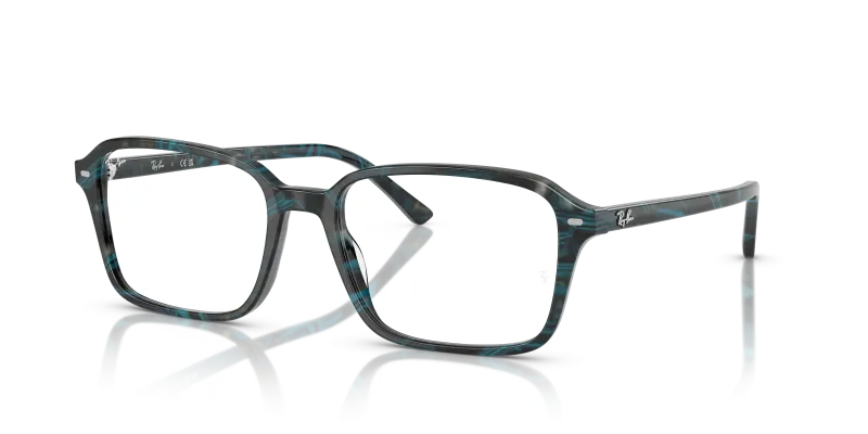 กรอบแว่นสายตา Rayban Raimond RX5431F-8394 Transparent Fantasy Blue Rayban Raimond RX5431F 8394 กรอบแว่นสายตาลายแฟนตาซีน้ำเงินเทา