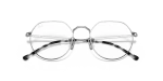 กรอบแว่นสายตา Rayban Jack RX6465-2501 Silver Rayban RX6465-2501 เงิน close-up ด้านหน้า