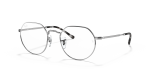 Rayban RX6465-2501 เงิน แว่นสายตาทรงหกเหลี่ยม สำหรับทั้งสองเพศ
