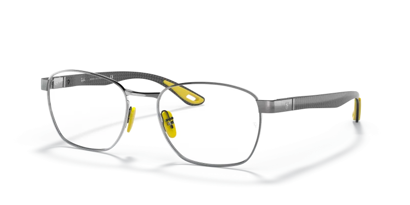 กรอบแว่นสายตา Rayban Scuderia Ferrari Collection RX6480M-F065 Gunmetal Rayban Scuderia Ferrari RX6480M-F065 กันเมทัล แว่นสายตาทรงหมอน
