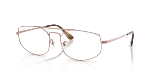 Rayban Explorer 5 RX6545 2943 กรอบโลหะทองแดง ทรงเรขาคณิต