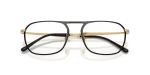 กรอบแว่นสายตา Rayban RX6548-2994 Blue & Arista Gold Rayban RX6548-2994 น้ำเงิน/อาริสต้าทอง close-up ด้านหน้า