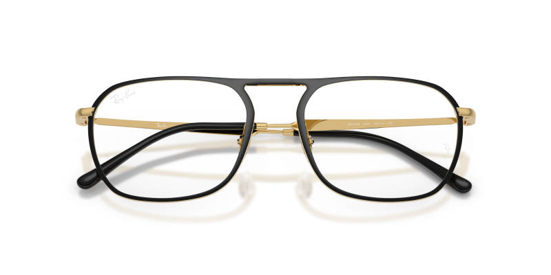 Rayban RX6548-2994 น้ำเงิน/อาริสต้าทอง close-up ด้านหน้า