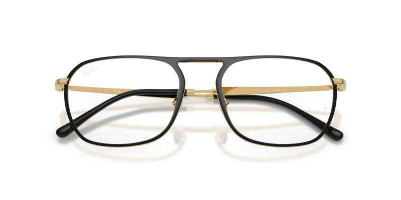 Rayban RX6548-2994 น้ำเงิน/อาริสต้าทอง close-up ด้านหน้า