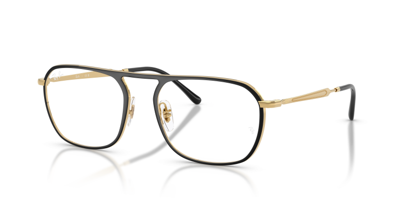 Rayban RX6548-2994 น้ำเงิน/อาริสต้าทอง แว่นสายตาทรงสี่เหลี่ยมจัตุรัส