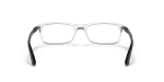 กรอบแว่นสายตา Rayban RX7017-5943 Transparent Rayban RX7017 5943 ขาแว่นด้านในโลหะ