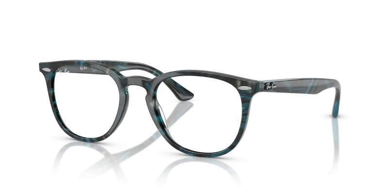 Rayban RX7159F 8394 แว่นสายตาลายน้ำตาลเหลือง Unisex