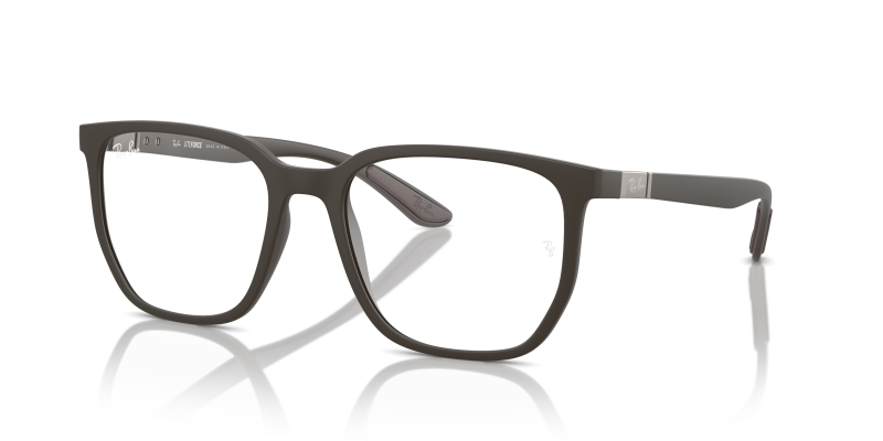 กรอบแว่นสายตา Rayban RX7235-8063 Sand Brown LiteForce Rayban RX7235 8063 กรอบน้ำตาลทราย LiteForce เลนส์ใส