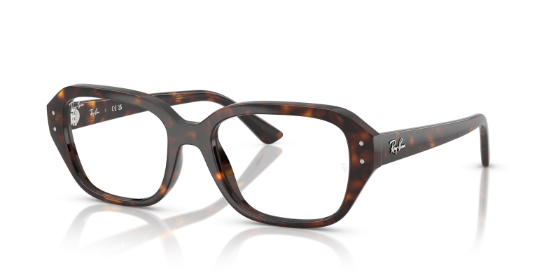 กรอบแว่นสายตา Rayban SHEA RX7258F-8320 Havana Rayban RX7258F SHEA Havana ลายเต่า