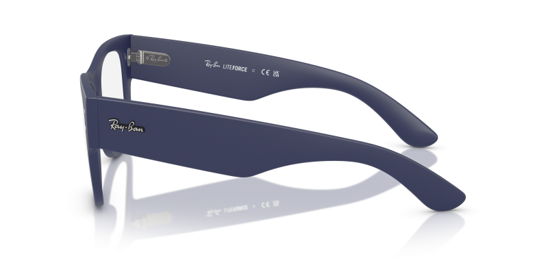 แว่นสายตา Rayban RX7840V 5207 มุมข้าง สะพานจมูกคานสูง