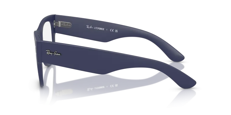 แว่นสายตา Rayban RX7840V 5207 มุมข้าง สะพานจมูกคานสูง