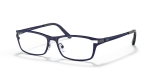 กรอบแว่นสายตา Rayban RX8727D-1061 Matte Dark Blue Rayban RX8727D 1061 กรอบน้ำเงินด้าน เลนส์ใส