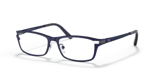 Rayban RX8727D 1061 กรอบน้ำเงินด้าน เลนส์ใส