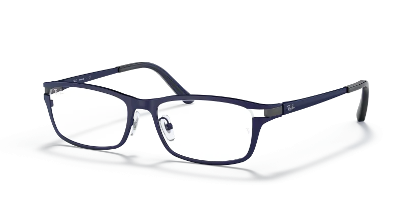 กรอบแว่นสายตา Rayban RX8727D-1061 Matte Dark Blue Rayban RX8727D 1061 กรอบน้ำเงินด้าน เลนส์ใส