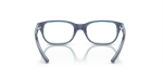 กรอบแว่นสายตา Rayban RY1555F-3945 Top Blue Violet Light Blue Rayban RY1555F 3945 ขาแว่นด้านใน