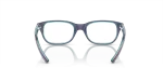 กรอบแว่นสายตา Rayban RY1555F-3945 Top Blue Violet Light Blue Rayban RY1555F 3945 ขาแว่นด้านใน