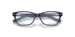 กรอบแว่นสายตา Rayban RY1555F-3945 Top Blue Violet Light Blue Rayban RY1555F 3945 close-up ด้านหน้า