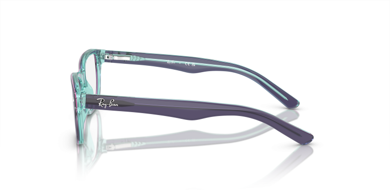 แว่นสายตา Rayban RY1555F 3945 มุมข้าง อะซิเตทยืดหยุ่น