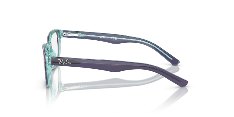 แว่นสายตา Rayban RY1555F 3945 มุมข้าง อะซิเตทยืดหยุ่น