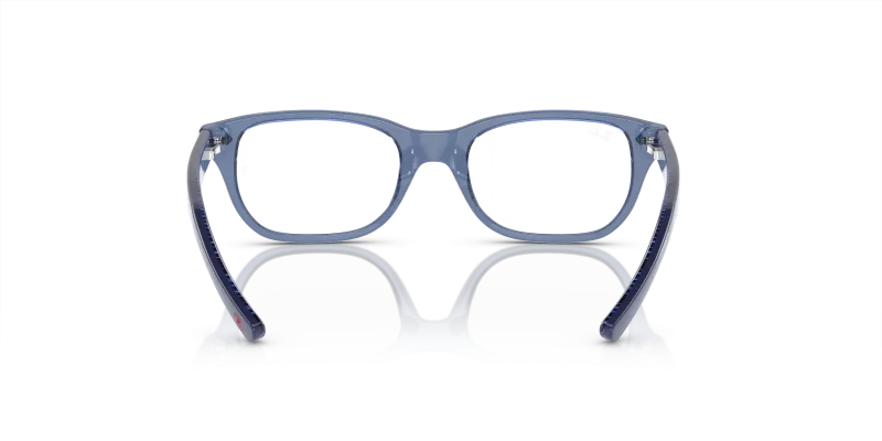 Rayban RY1555F 3977 ขาแว่นด้านในลวดลายน้ำเงิน