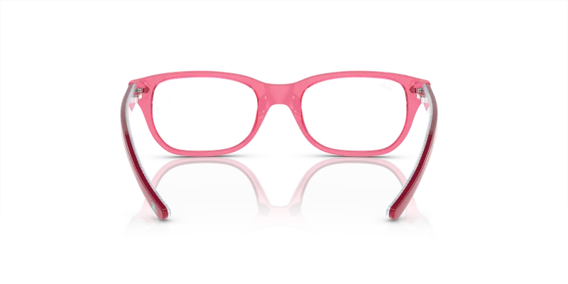 Rayban RY1555F 3978 ขาแว่นด้านในลวดลายชมพู