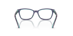 กรอบแว่นสายตาเด็ก Rayban RY1591-3945 Top Blue Violet Light Blue Rayban RY1591 3945 ขาแว่นด้านใน
