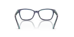 กรอบแว่นสายตาเด็ก Rayban RY1591-3945 Top Blue Violet Light Blue Rayban RY1591 3945 ขาแว่นด้านใน